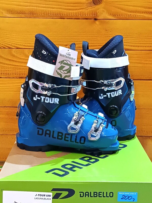 LYŽIARKY DALBELLO J-TOUR UNI LAGUNA-BLACK 22MP---MODEL 2024---